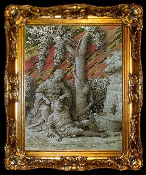 framed  Andrea Mantegna Dalia und Samson, ta009-2